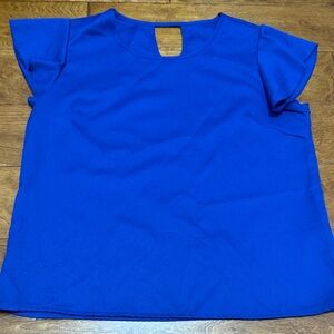 Like New Size Large SHEIN Women's Blue Top